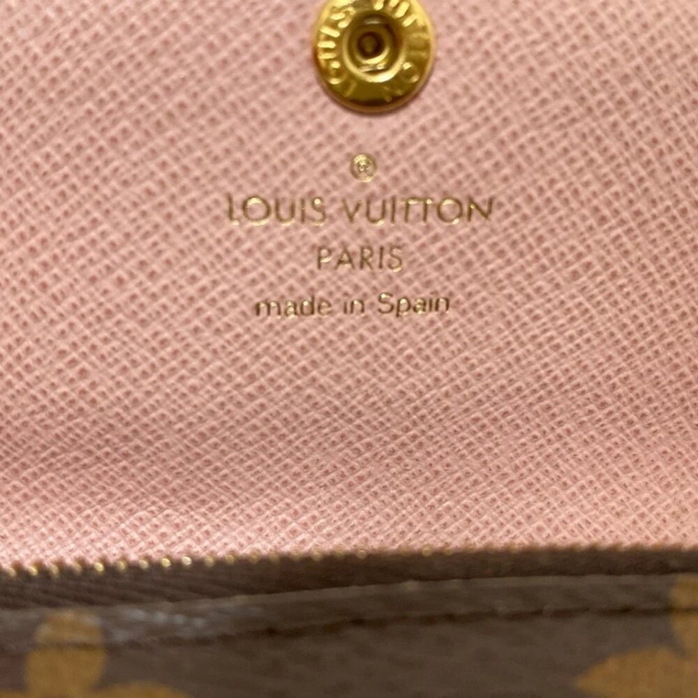 LOUIS VUITTON Porte Monnaie Rosalie Rose Ballerine Monogram 311-051925 - Picture 9 of 9